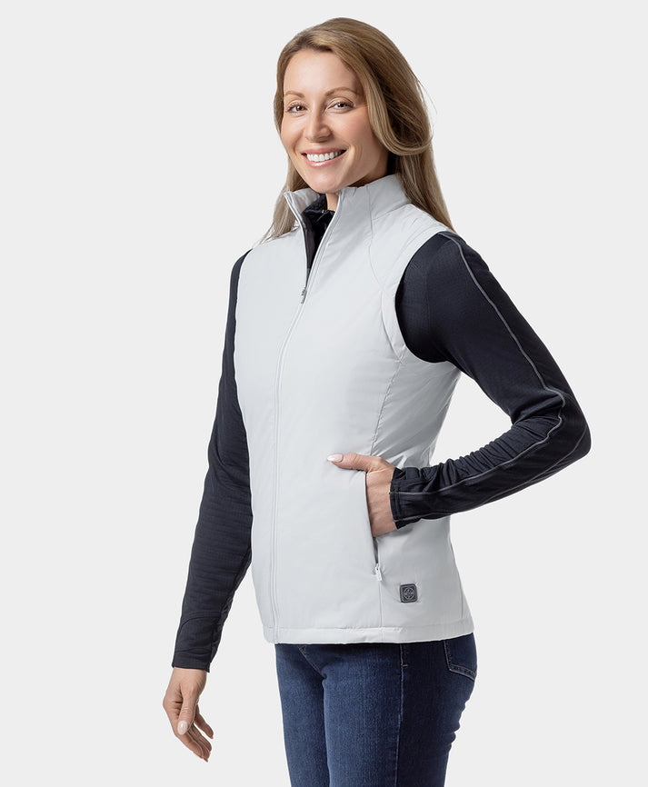 (Open-box) Women's 4-Zone Heated Golf Vest (Battery Set Not Included), Thumbnail 12