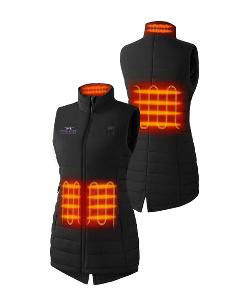 Tribeca Women's Heated Long Puffer Vest - Westminster Kennel Club® Edition ,view 2