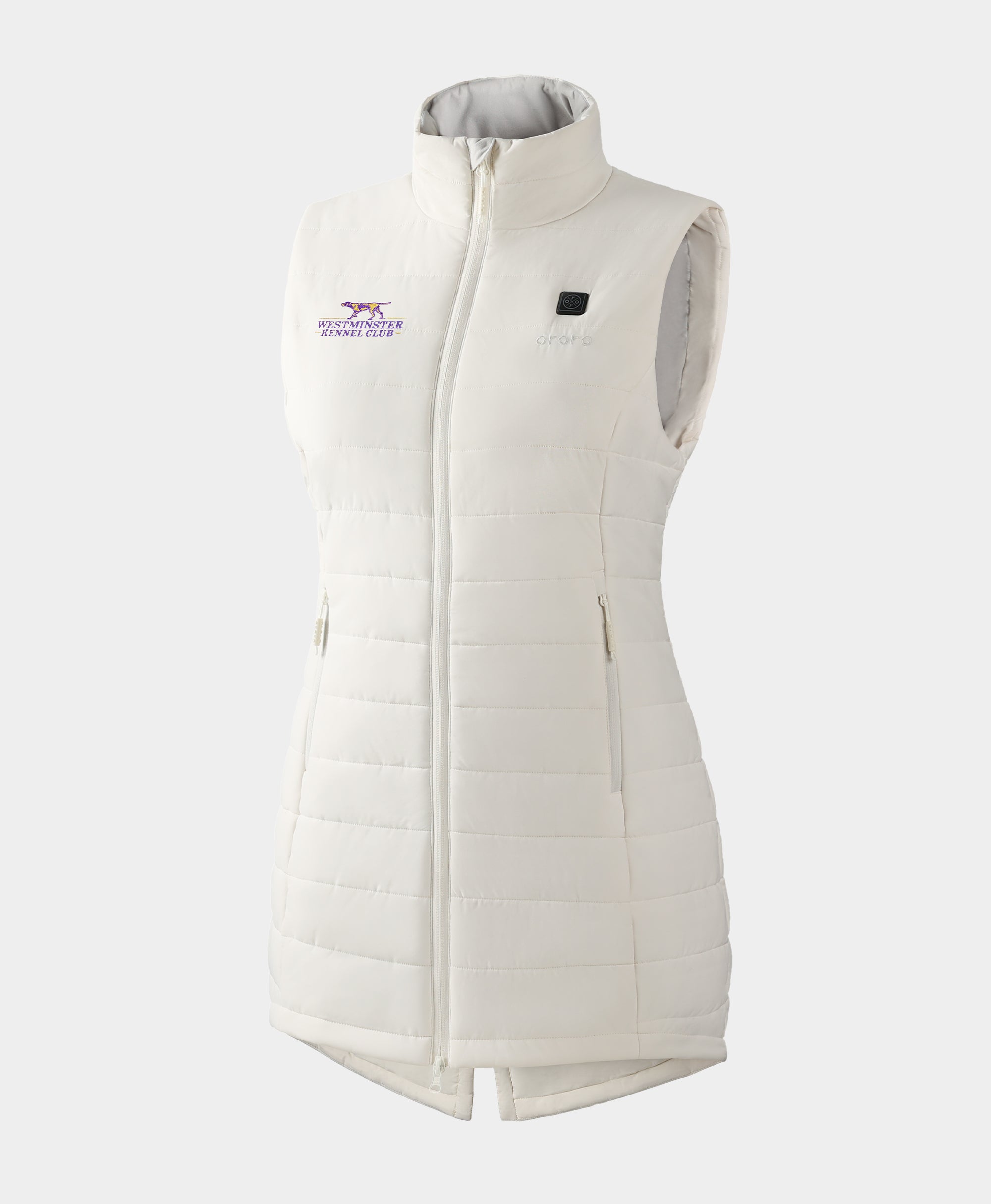 Tribeca Women's Heated Long Puffer Vest - Westminster Kennel Club® Edition, Thumbnail 10