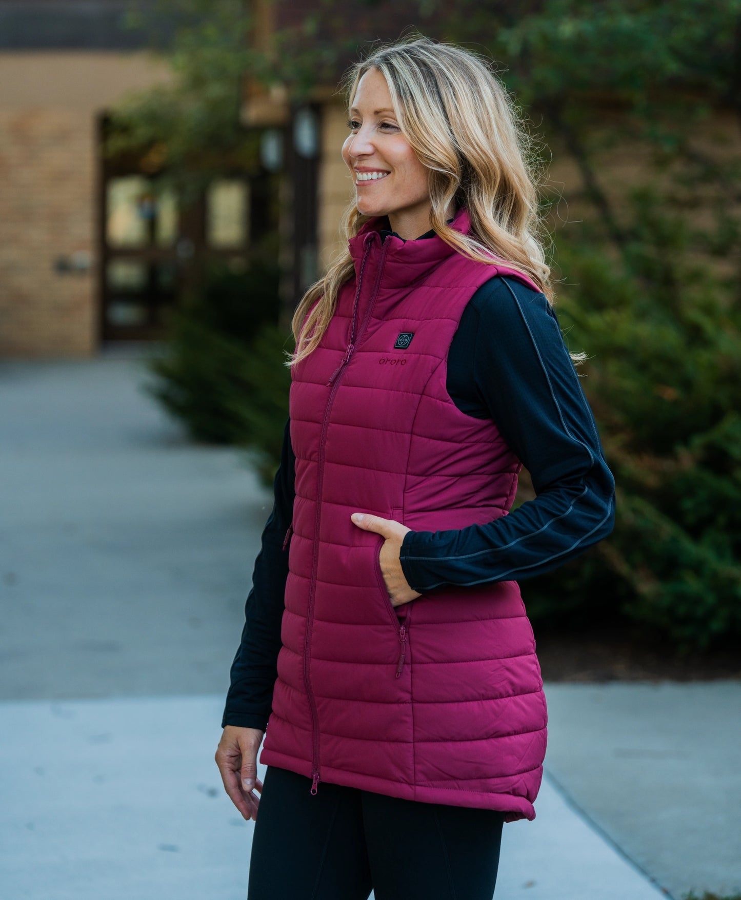 Tribeca Women's Heated Long Puffer Vest