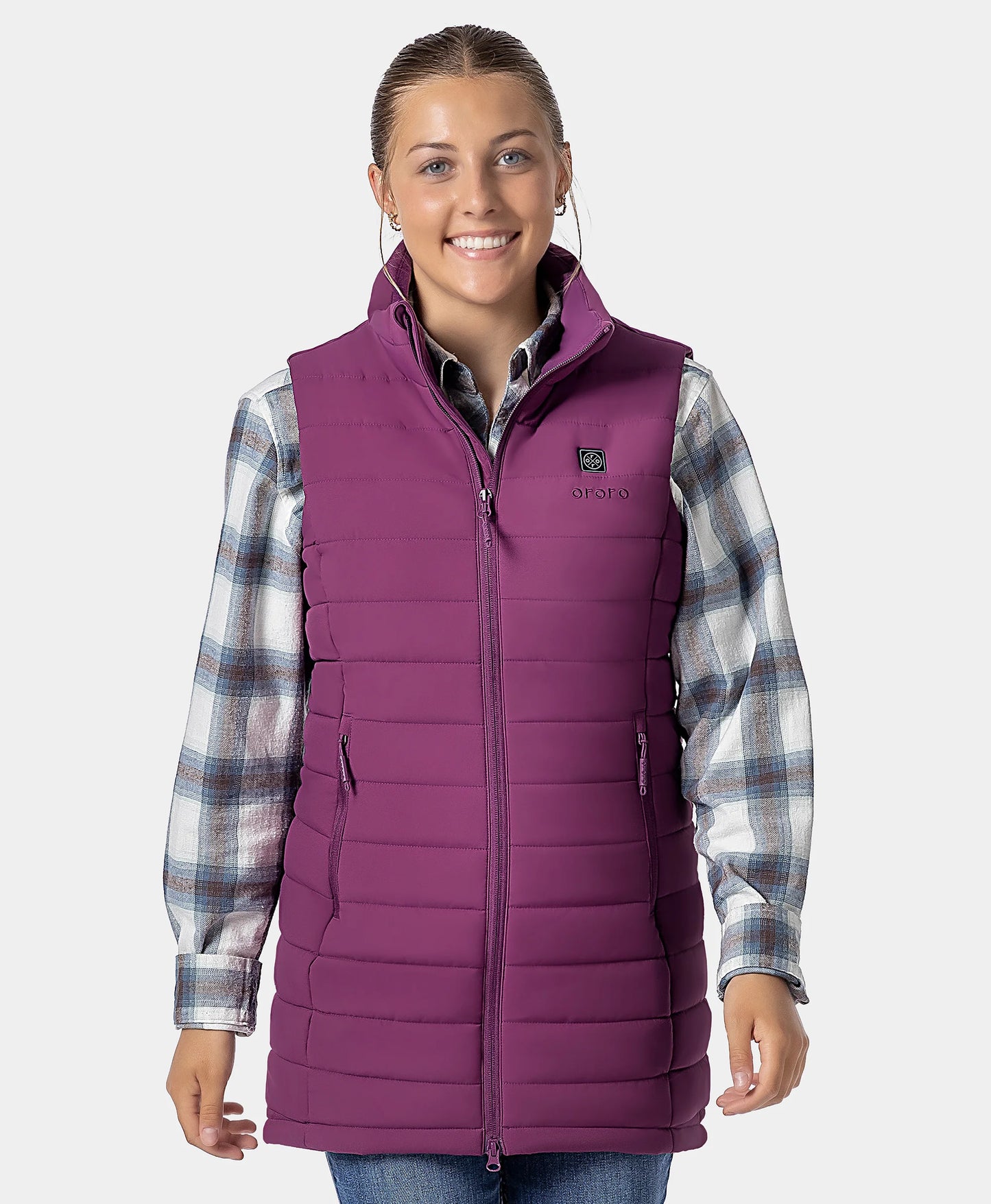 Tribeca Women's Heated Long Puffer Vest