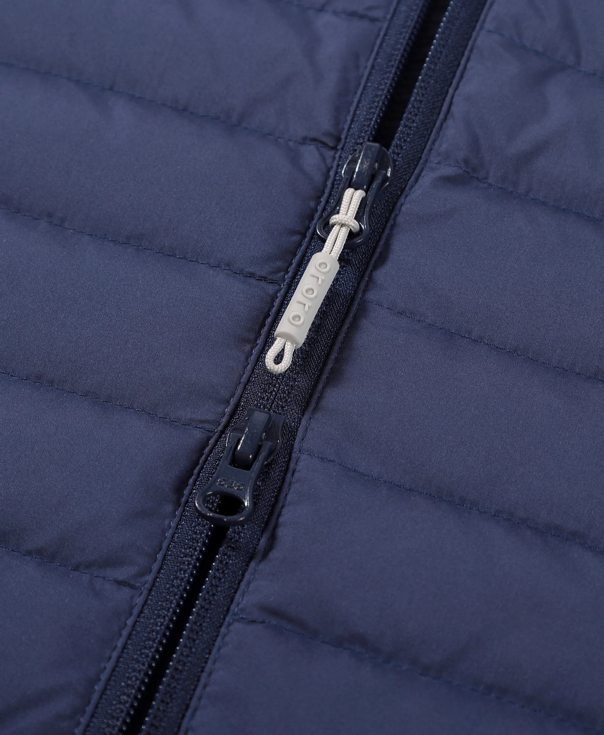 Women's 5-Zone Heated Long Down Vest- blue