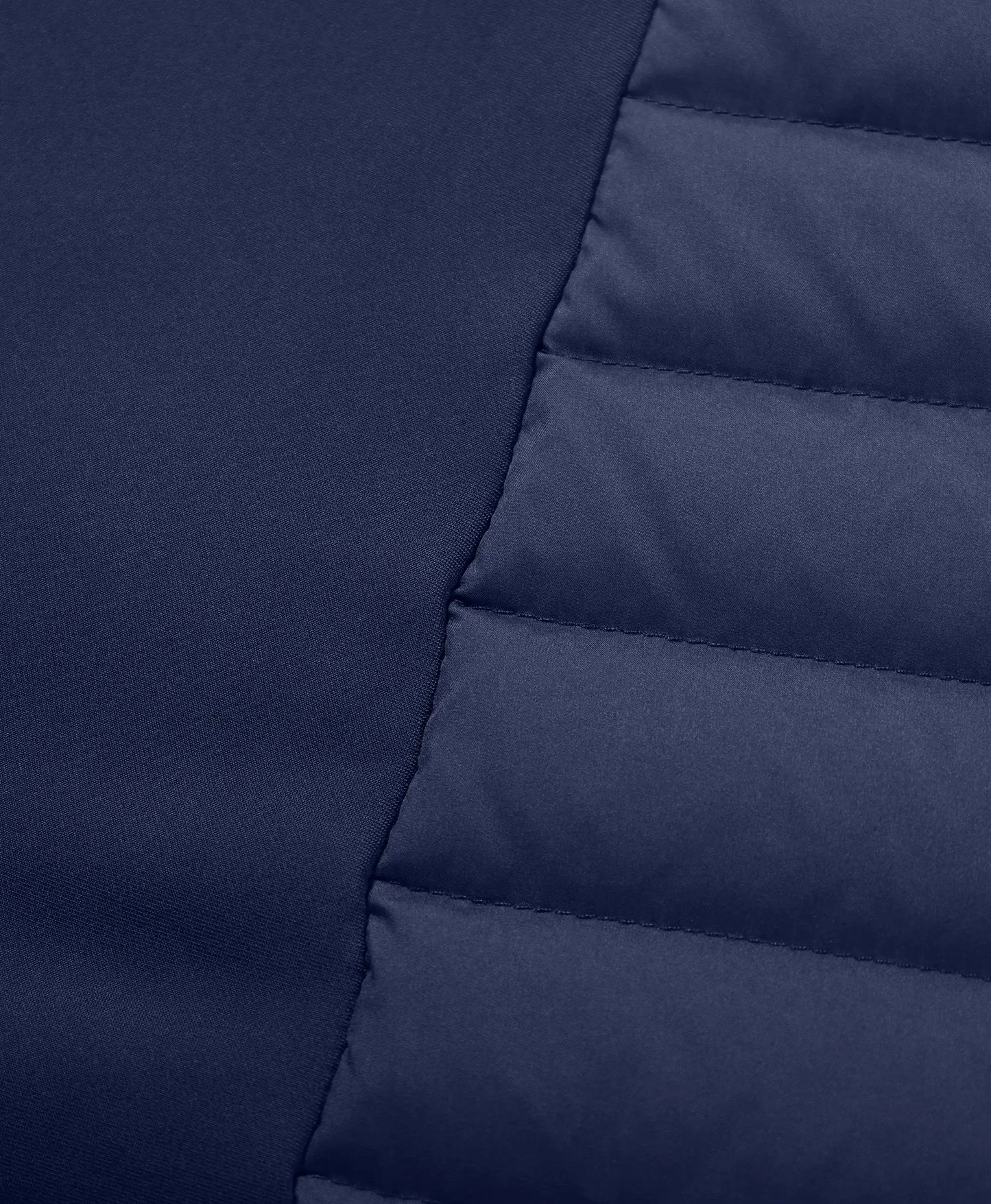 Women's 5-Zone Heated Long Down Vest- blue