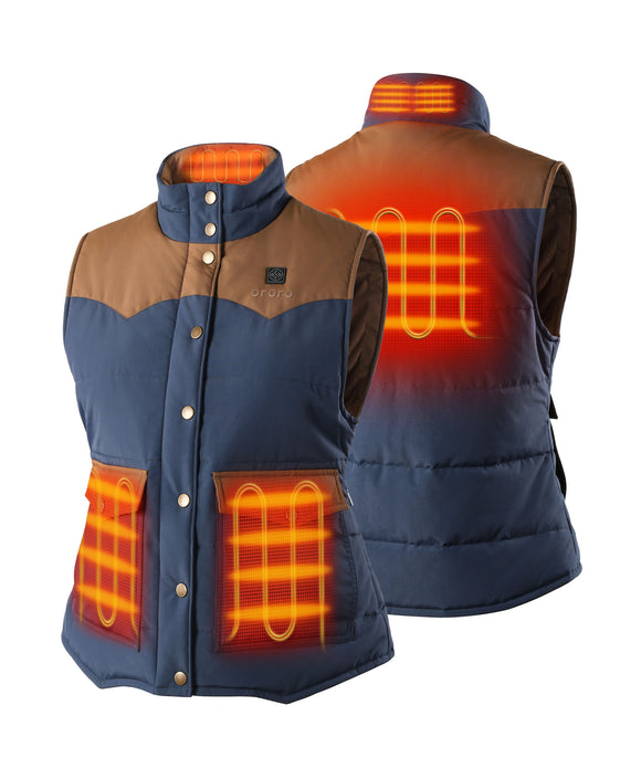 Western Heated Vest | Women's Vest | ororo®