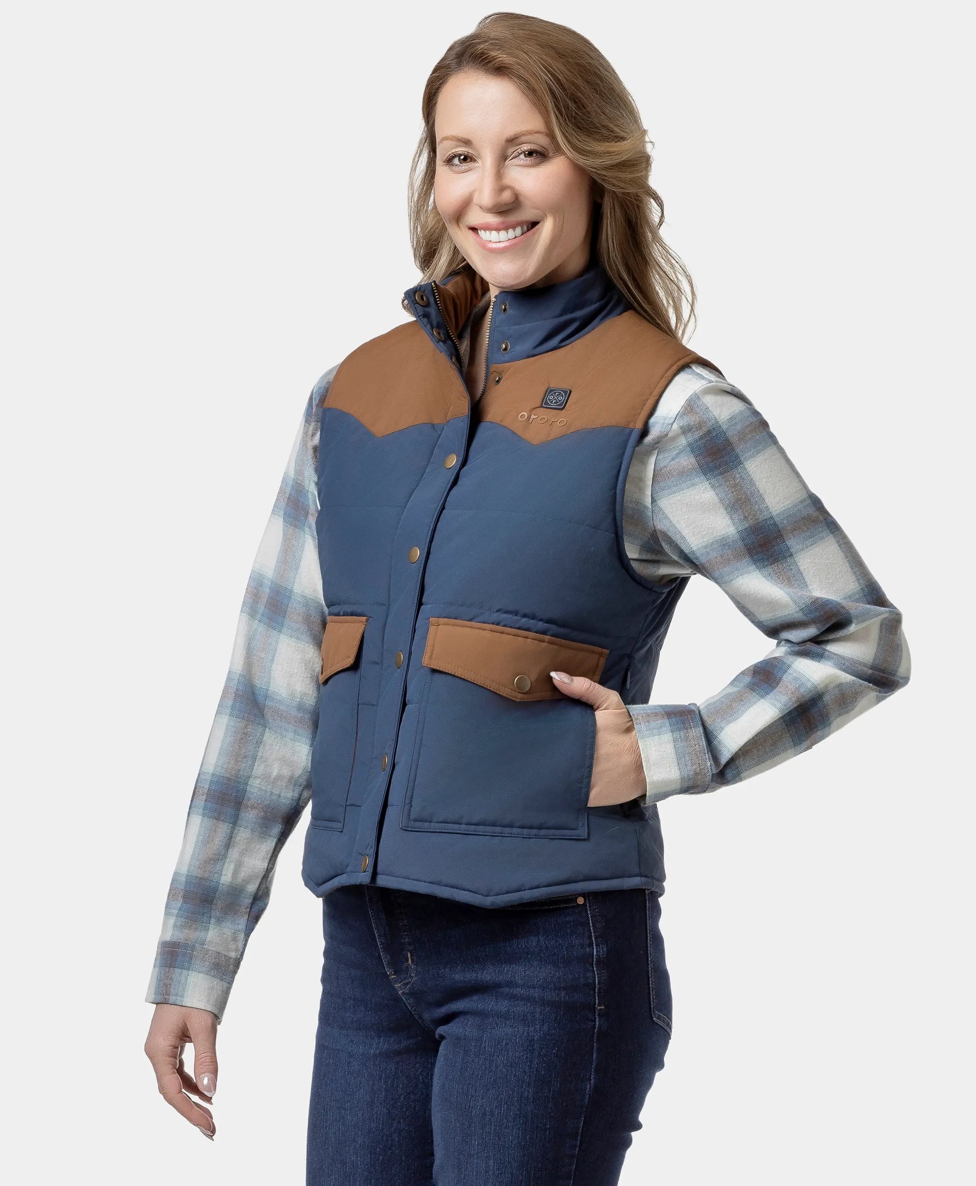 Amelia Women's Western Heated Vest (Final Sale)