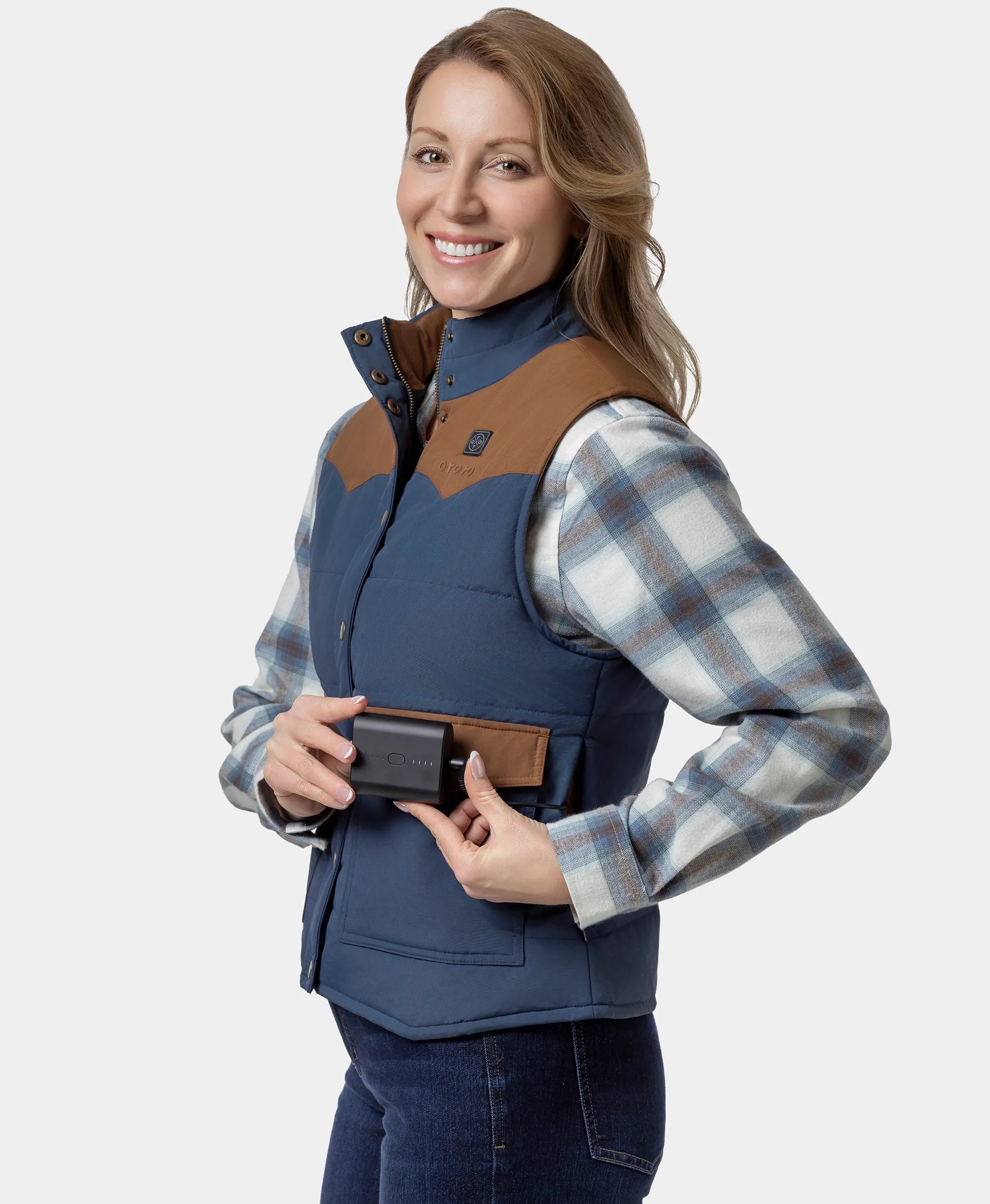 Amelia Women's Western Heated Vest (Final Sale)