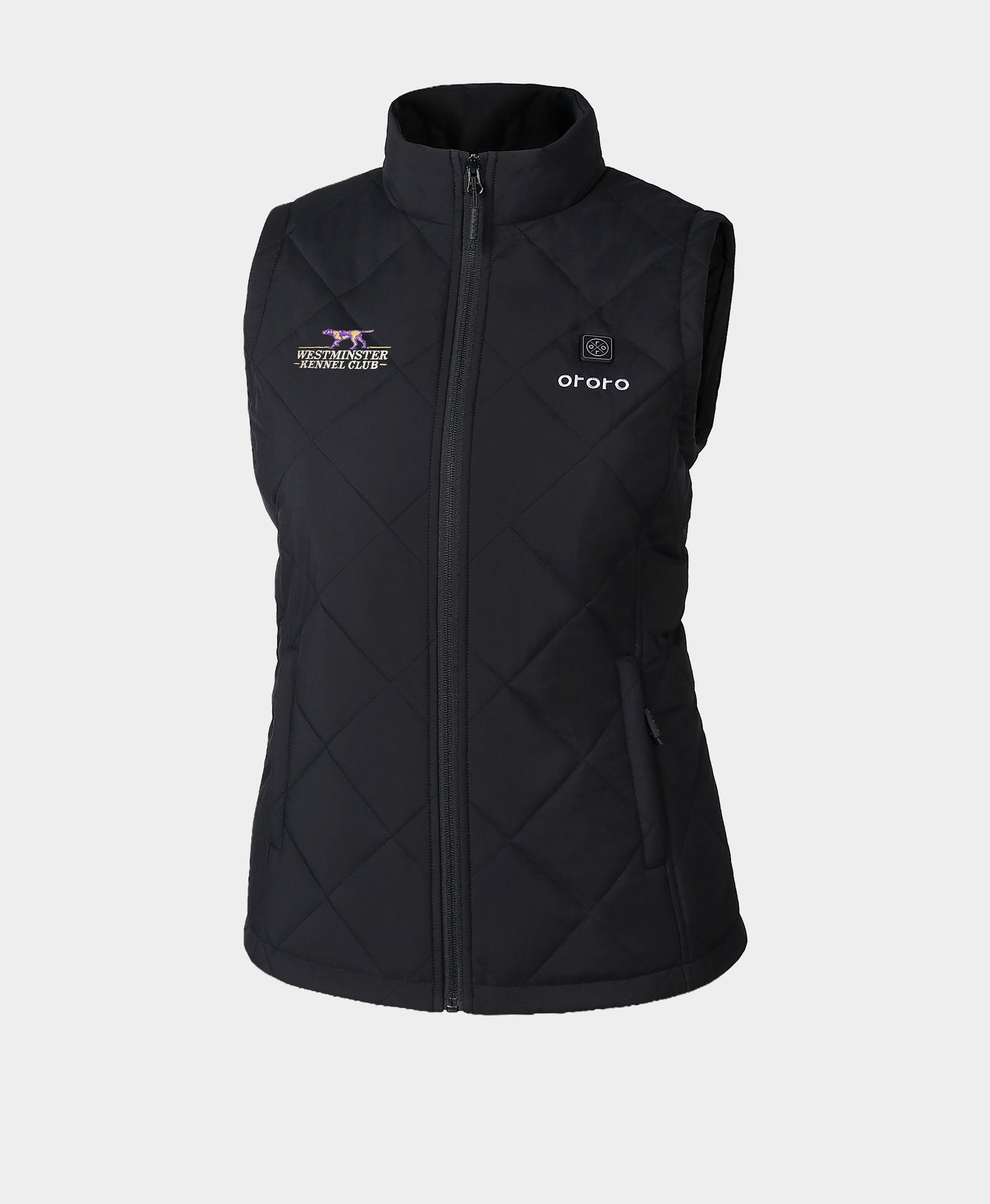 Women's 4-Zone Heated Quilted Vest - Westminster Kennel Club® Edition