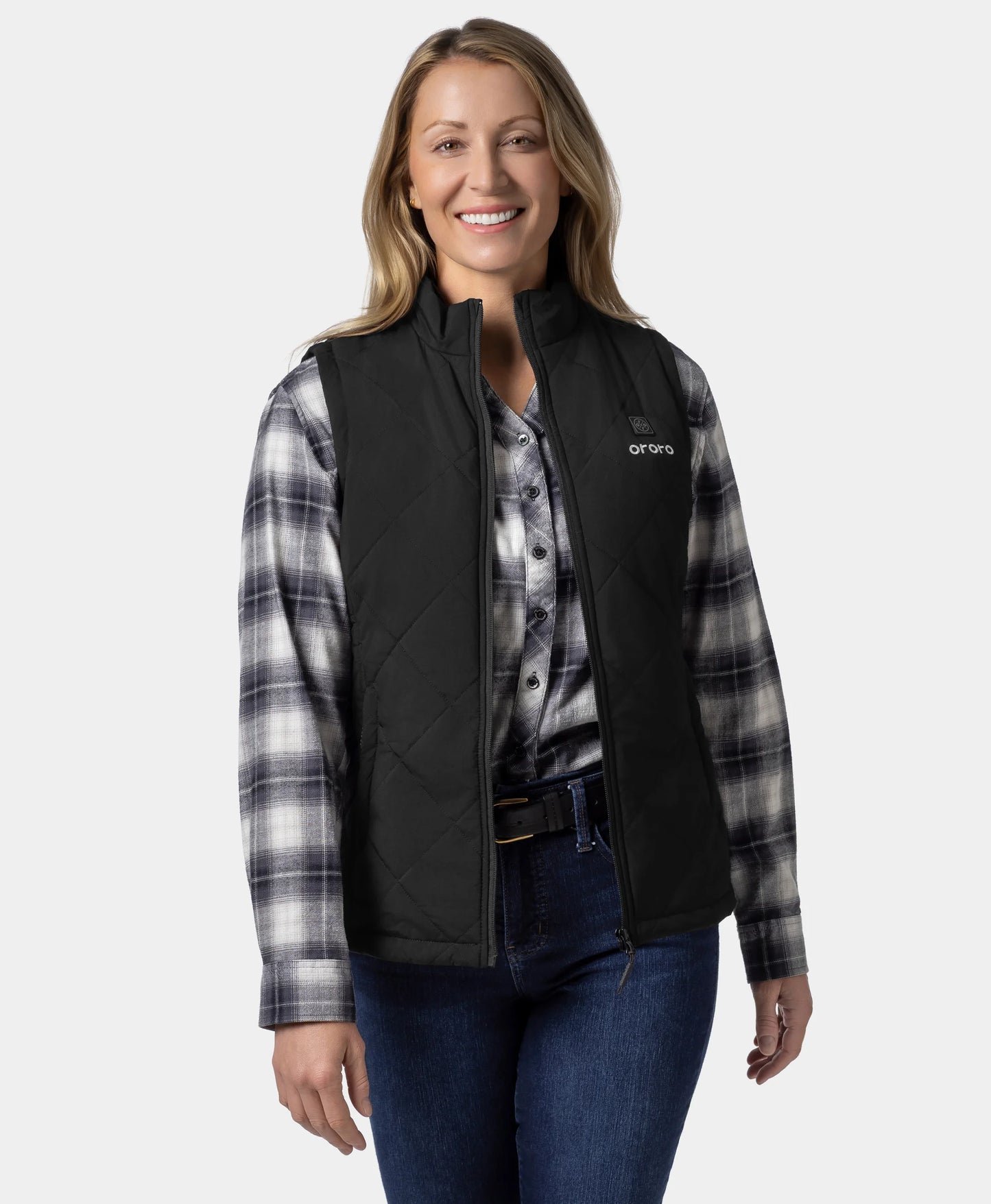 Women's Heated Quilted Vest (Apparel Only)