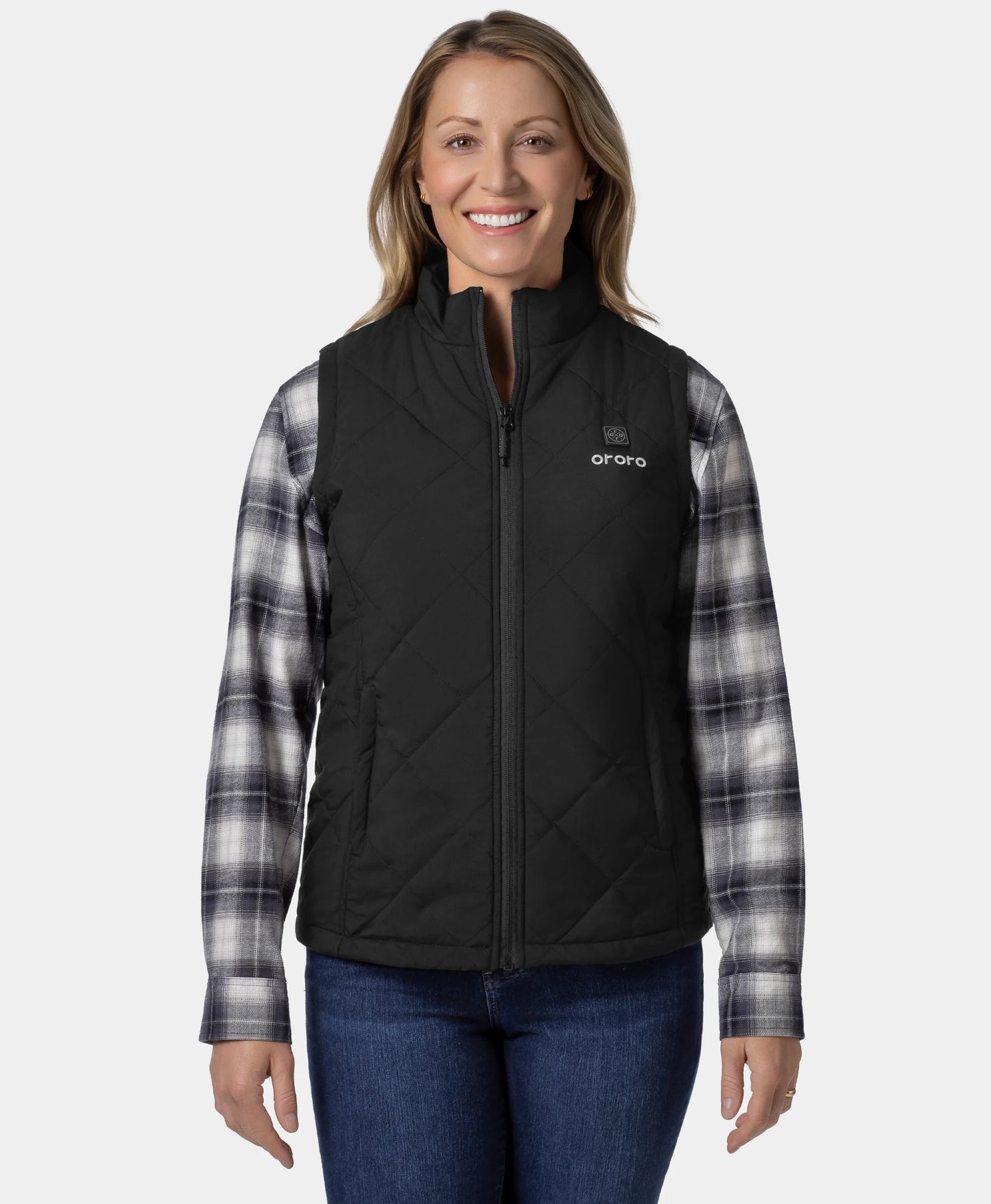 Women's Heated Quilted Vest (Apparel Only)