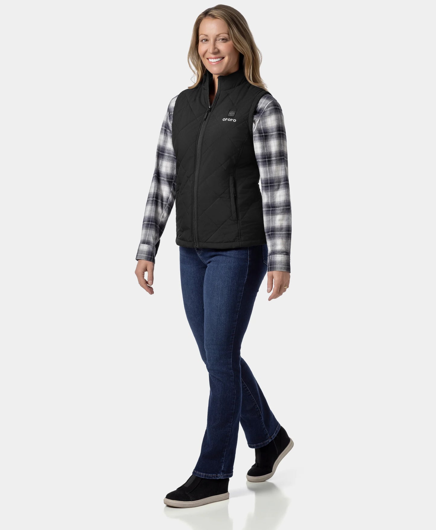 Women's Heated Quilted Vest (Apparel Only)