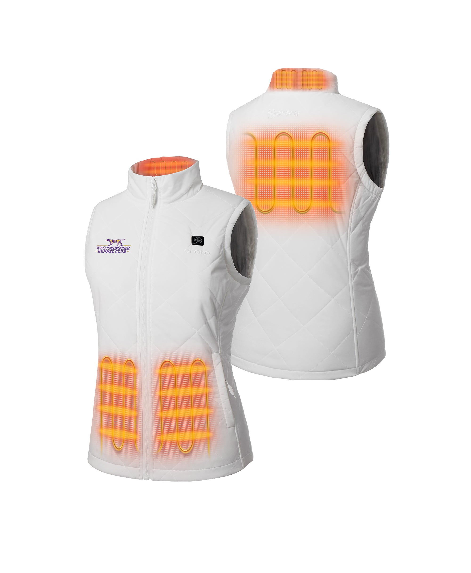 Women's 4-Zone Heated Quilted Vest - Westminster Kennel Club® Edition, Thumbnail 18