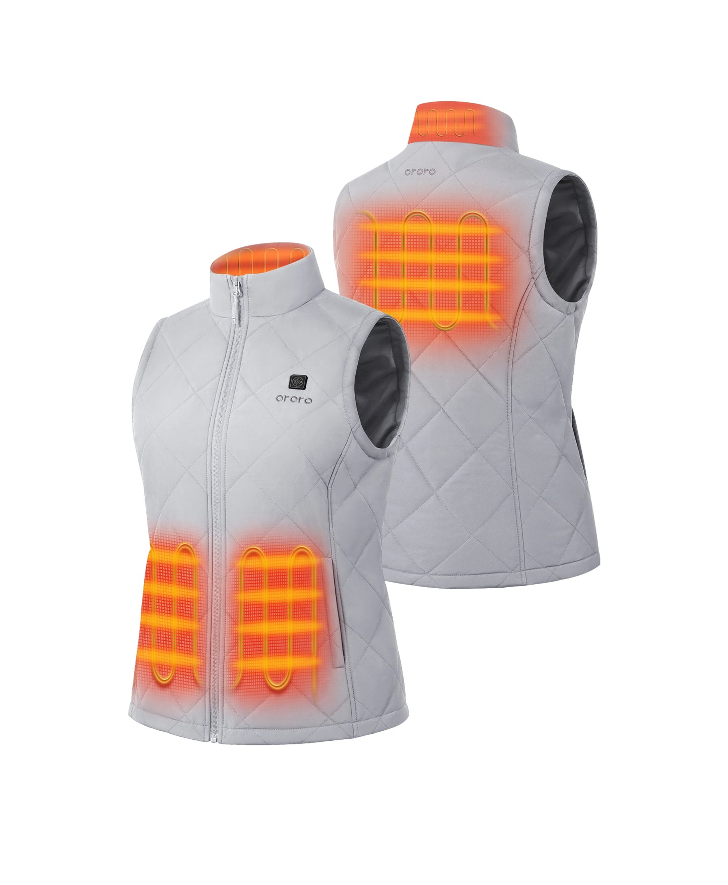 Women's Heated Quilted Vest - New Colors