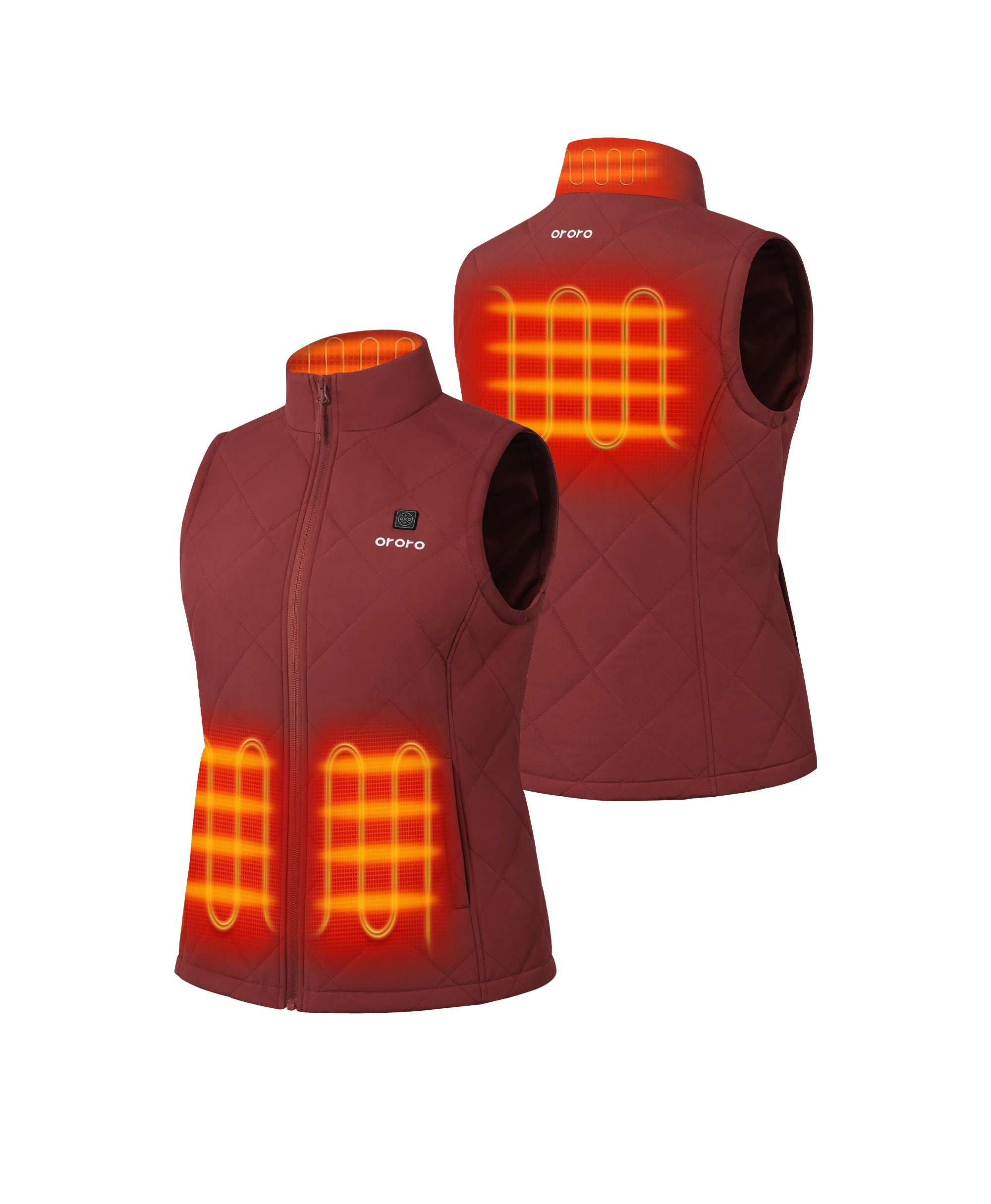 Women's Heated Quilted Vest - New Colors, Thumbnail 21