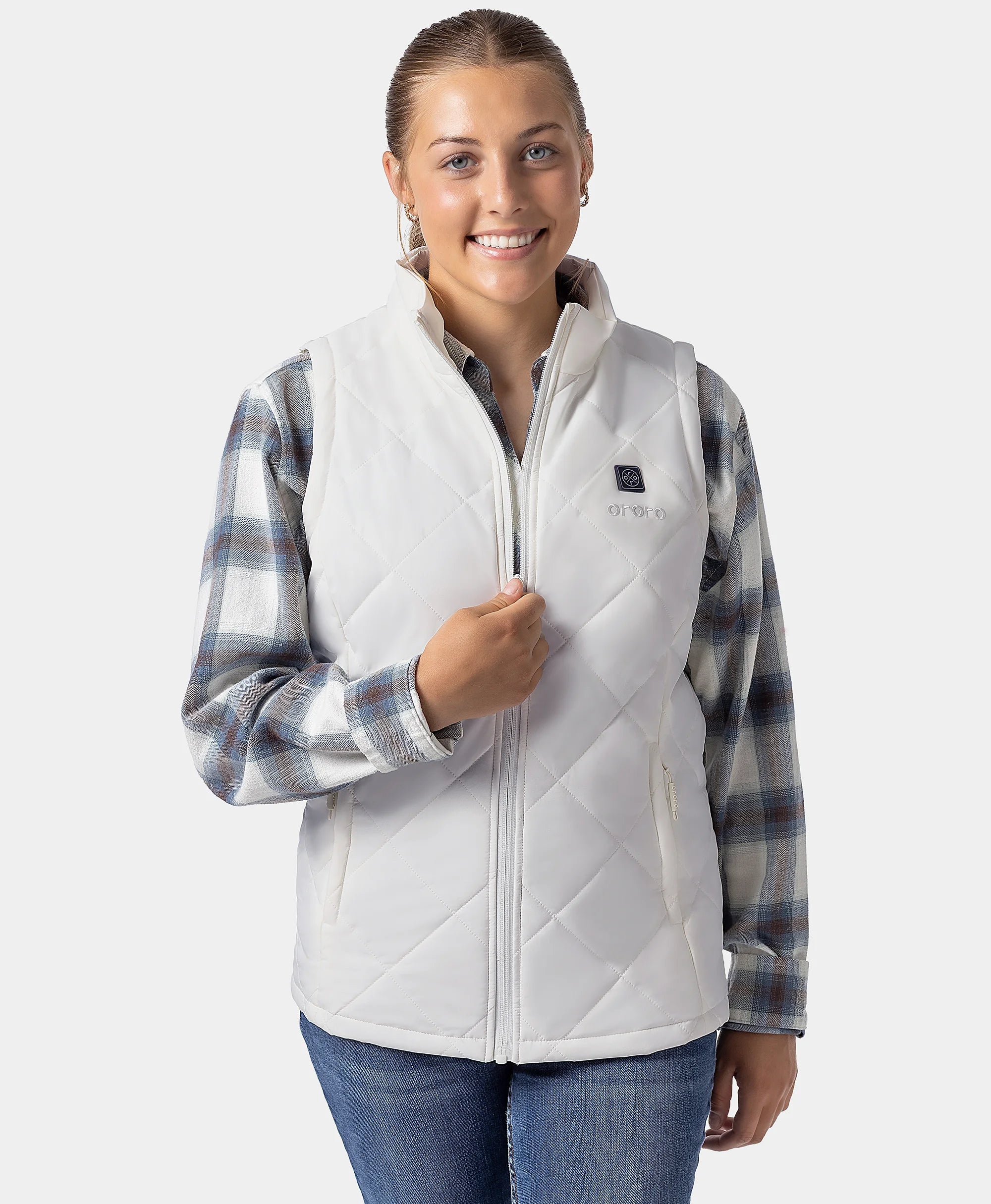 Women’s Junior 4-Zone Heated Quilted Vest