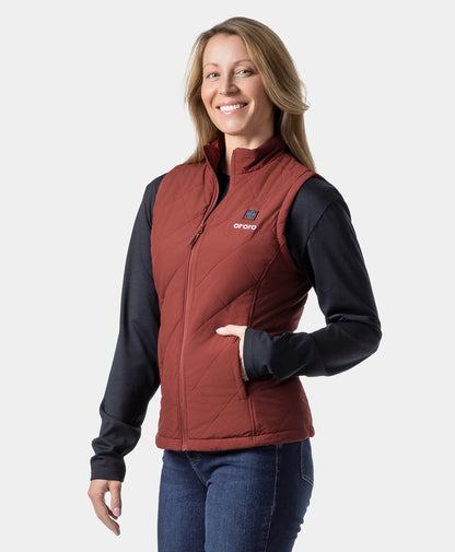 Women's Heated Quilted Vest