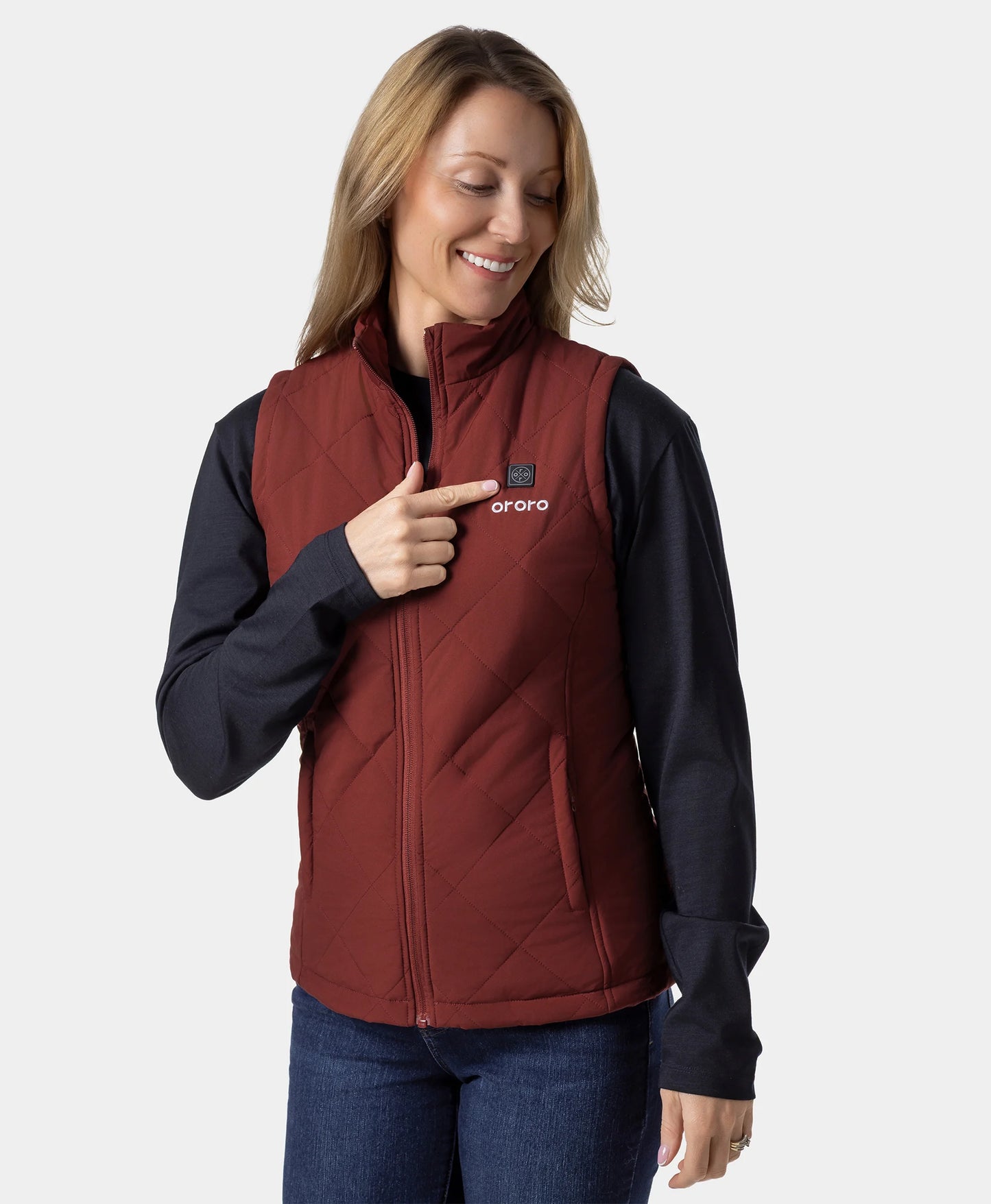 Women's Heated Quilted Vest