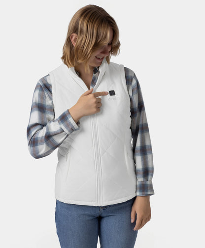 Women’s Junior 4-Zone Heated Quilted Vest