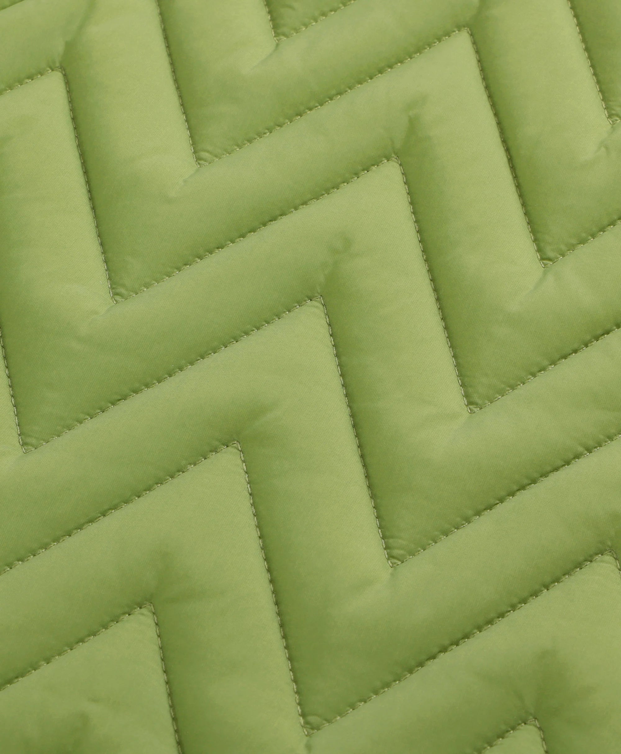 Quilted chevron detailing