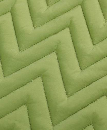 Quilted chevron detailing