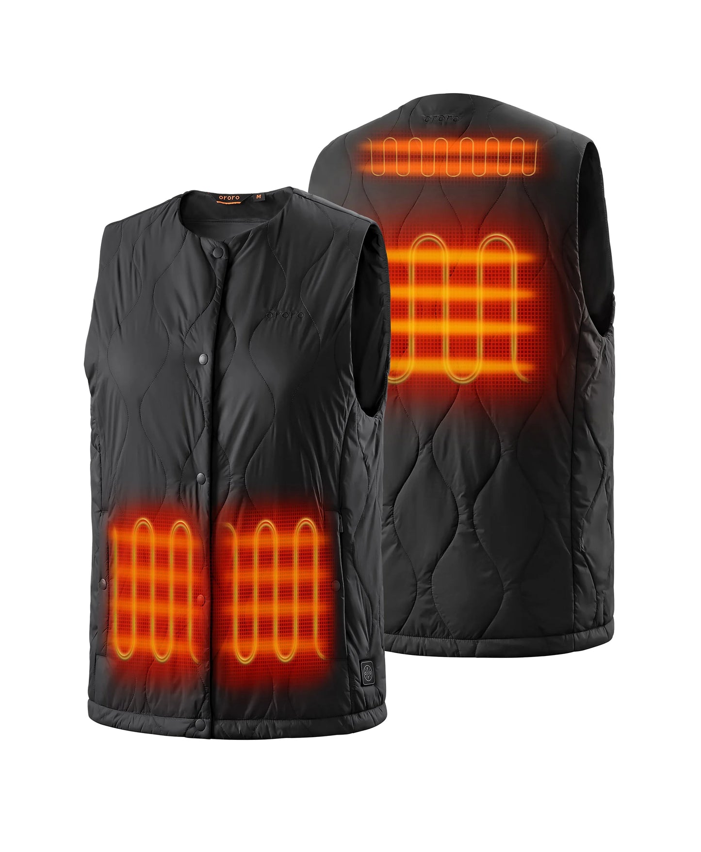 Celeste Women's 4-Zone Lightweight Heated Quilted Liner Vest