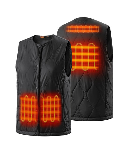 Celeste Women's 4-Zone Lightweight Heated Quilted Liner Vest