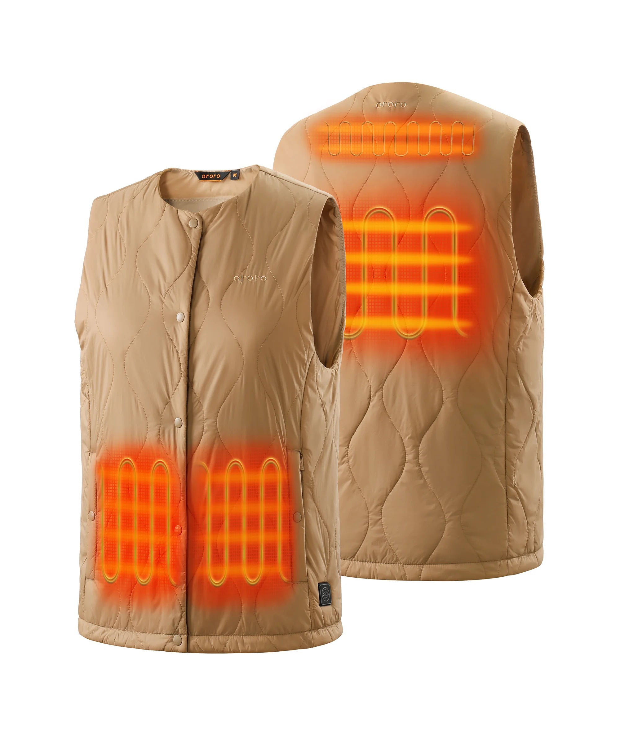 Celeste Women's 4-Zone Lightweight Heated Quilted Liner Vest (Final Sale), Thumbnail 2