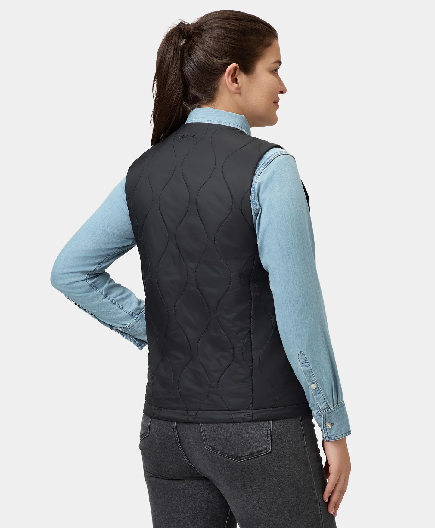 Celeste Women's 4-Zone Lightweight Heated Quilted Liner Vest