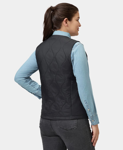 Celeste Women's 4-Zone Lightweight Heated Quilted Liner Vest