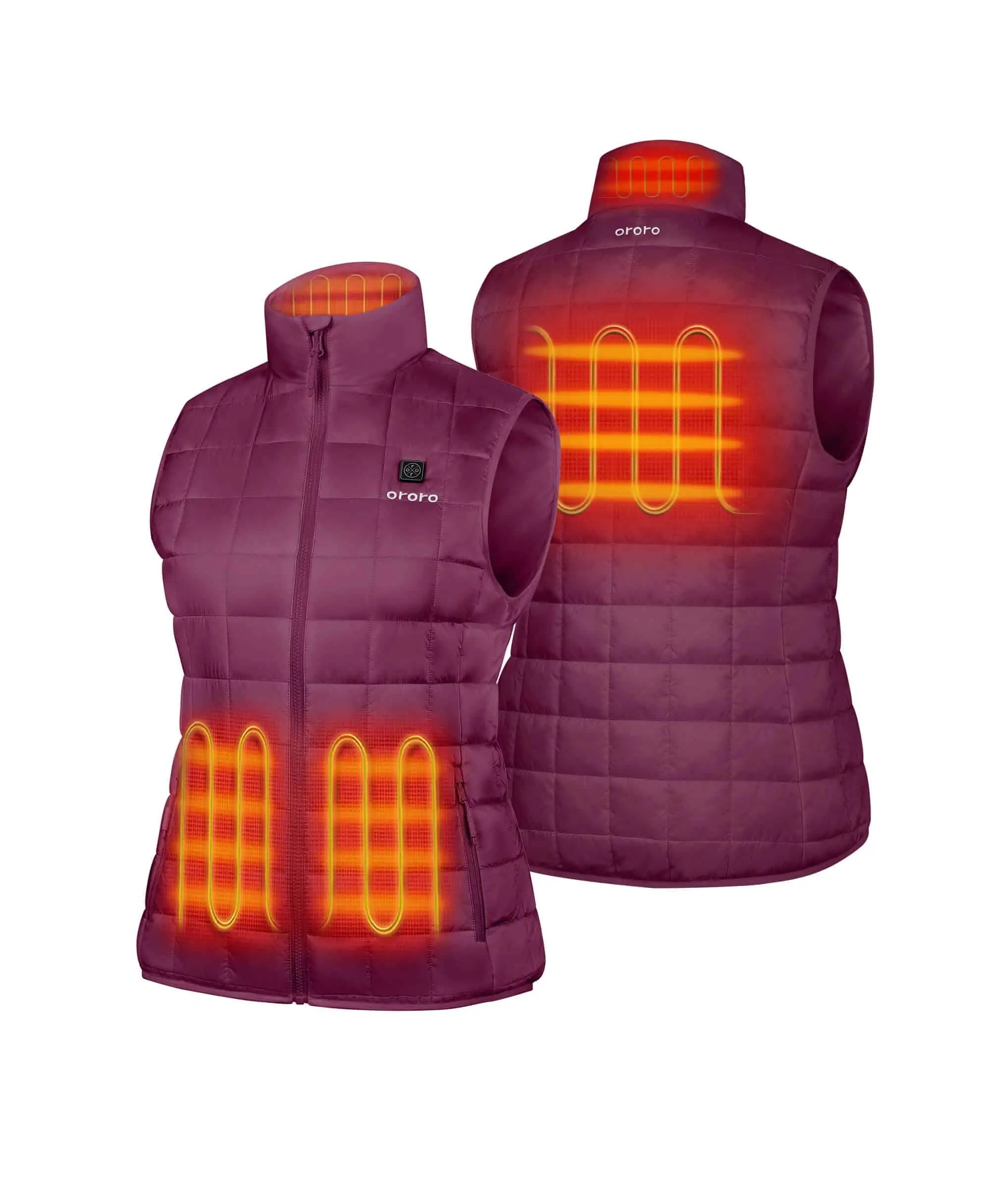Prism Women's 4-Zone Heated Quilted Vest (Apparel Only)