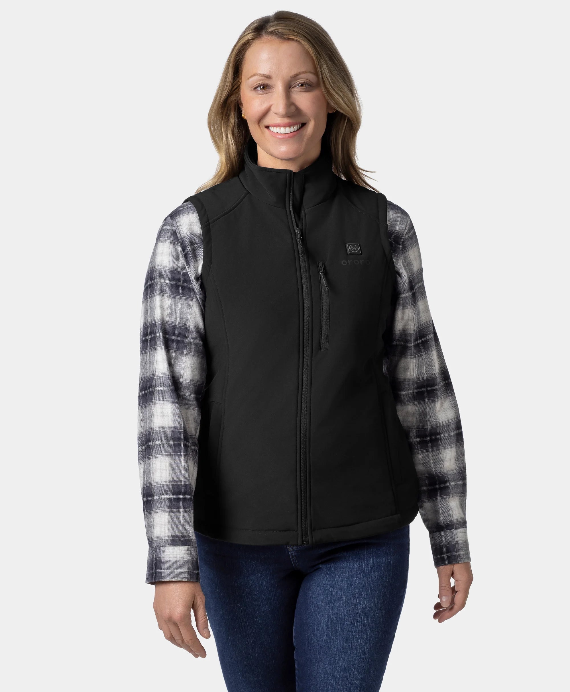 Women's Heated Softshell Vest - Lower Back Heating (Apparel Only), Thumbnail 5