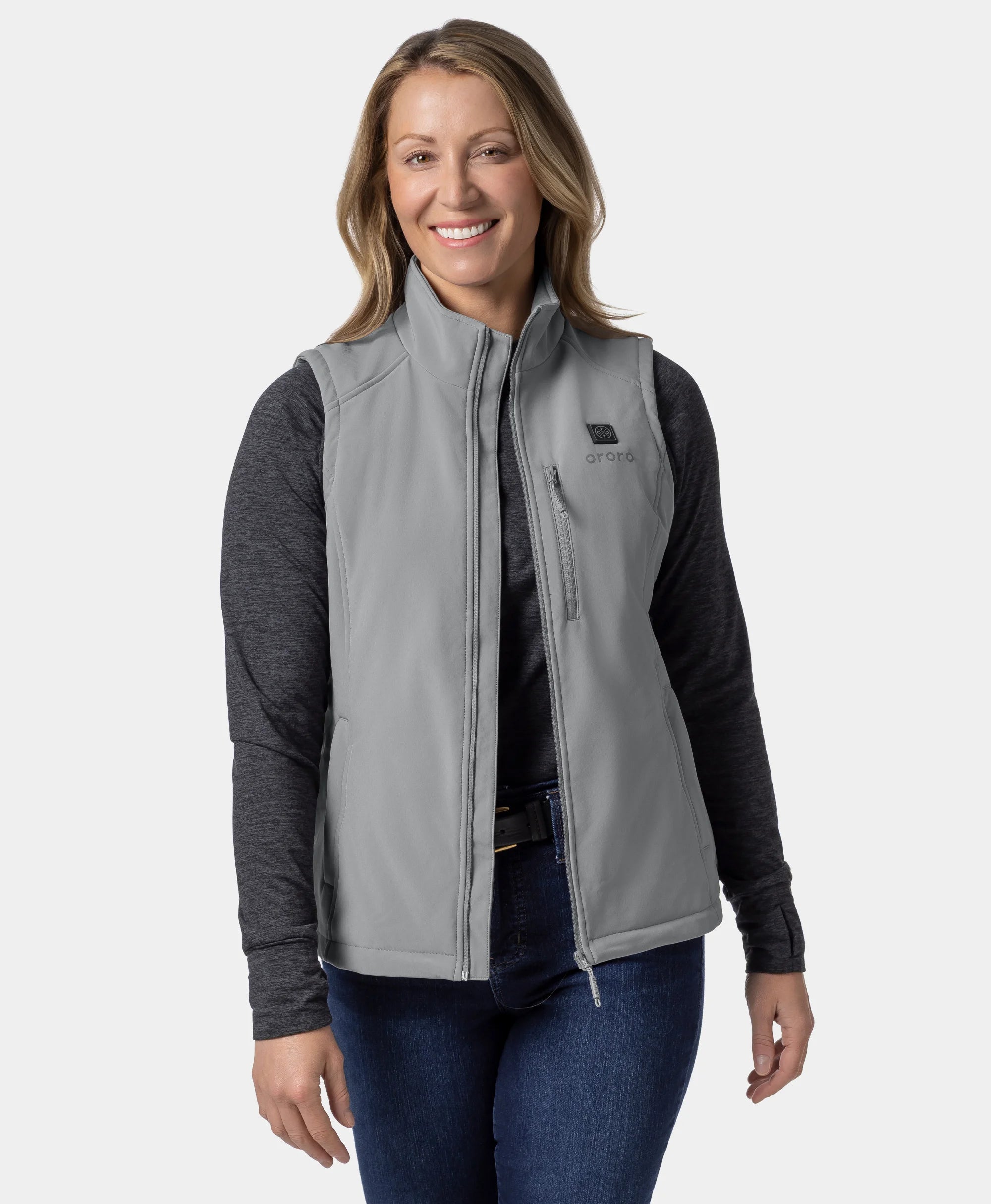 Women's Heated Softshell Vest - Lower Back Heating, Thumbnail 18