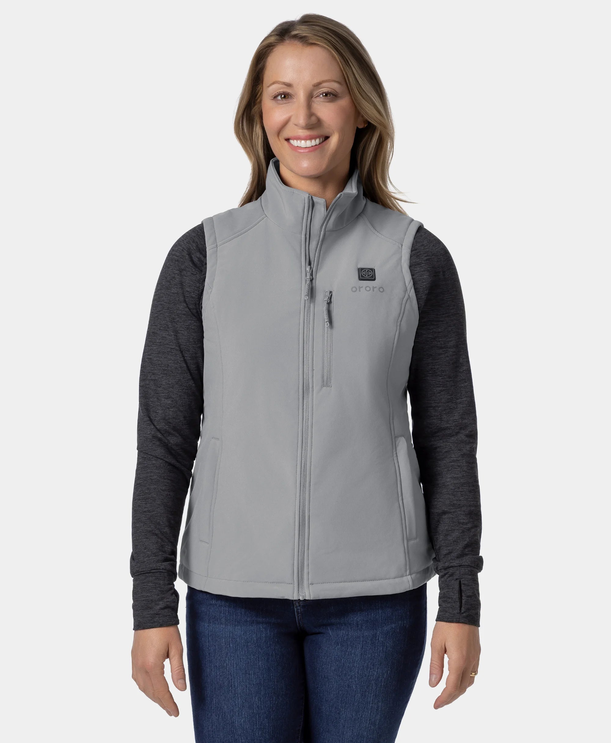 Women's Heated Softshell Vest - Lower Back Heating, Thumbnail 15