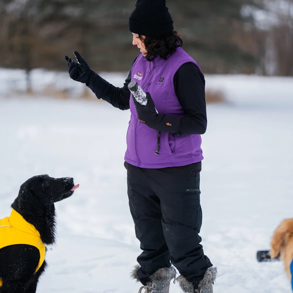 Women's 4-Zone Heated Softshell Vest (Purple) - Westminster Kennel Club® Edition