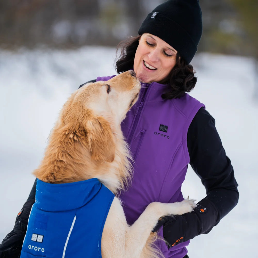 Women's 4-Zone Heated Softshell Vest (Purple) - Westminster Kennel Club® Edition
