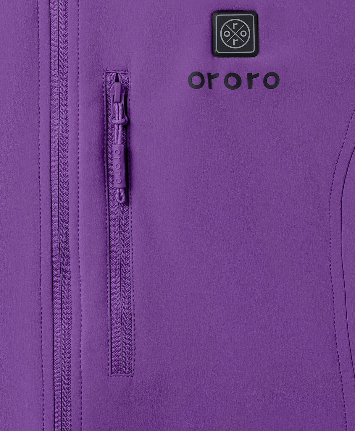 Zipper Chest Pocket