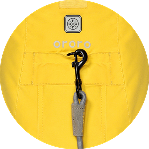Leash-compatible opening