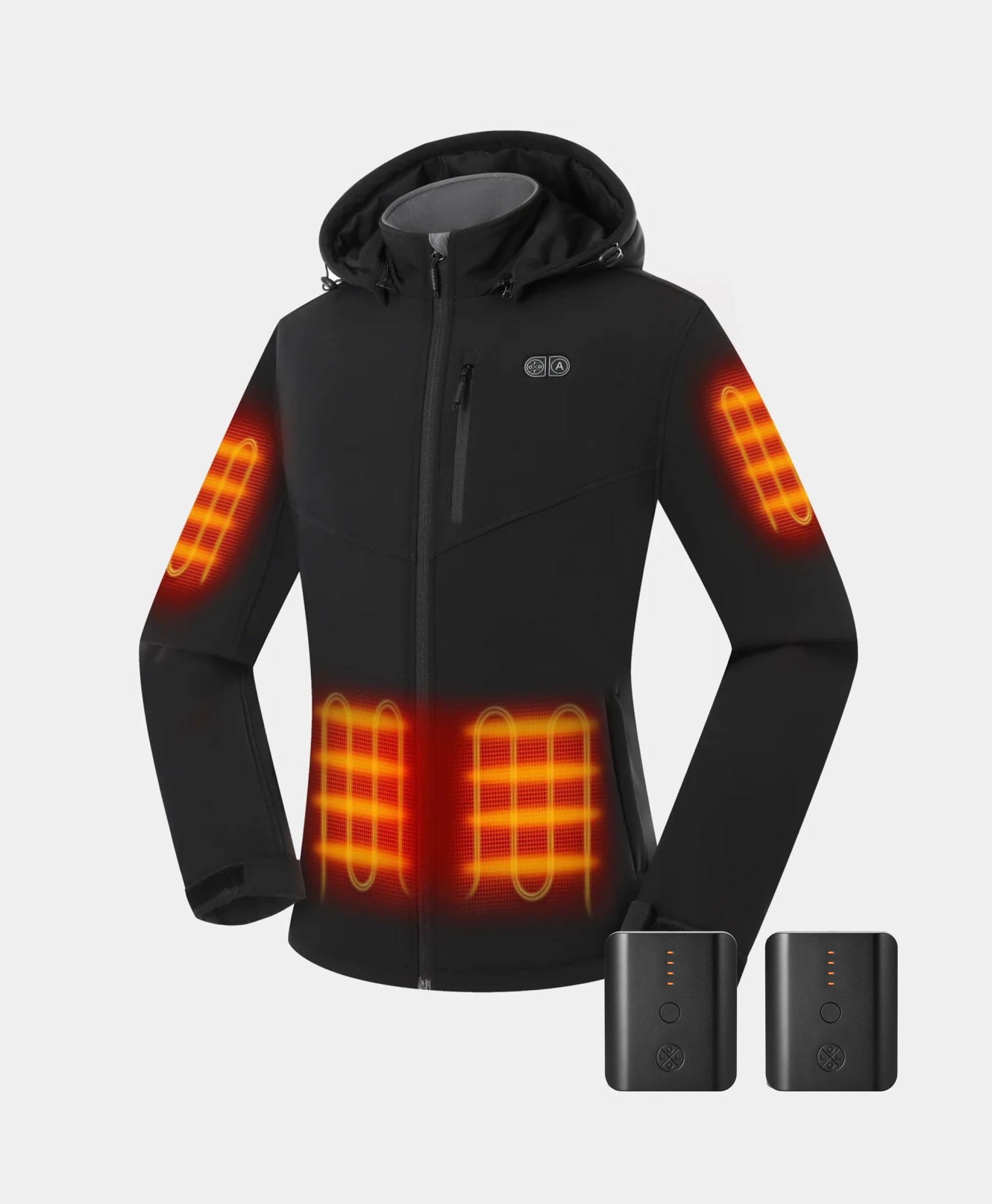 Bundle Deal - Women's Heated Dual Control Jacket (Pocket Heating) & Extra PD 5K Battery