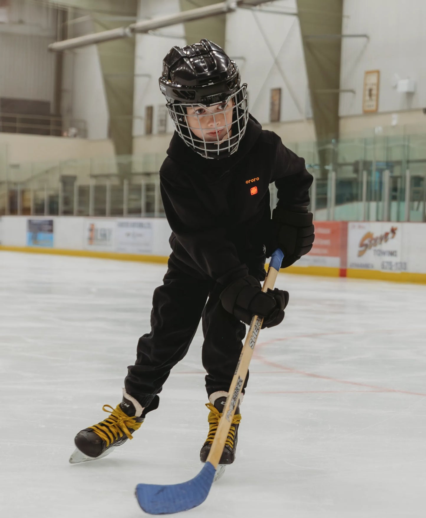 Kids' 4-Zone Heated Pullover Hoodie