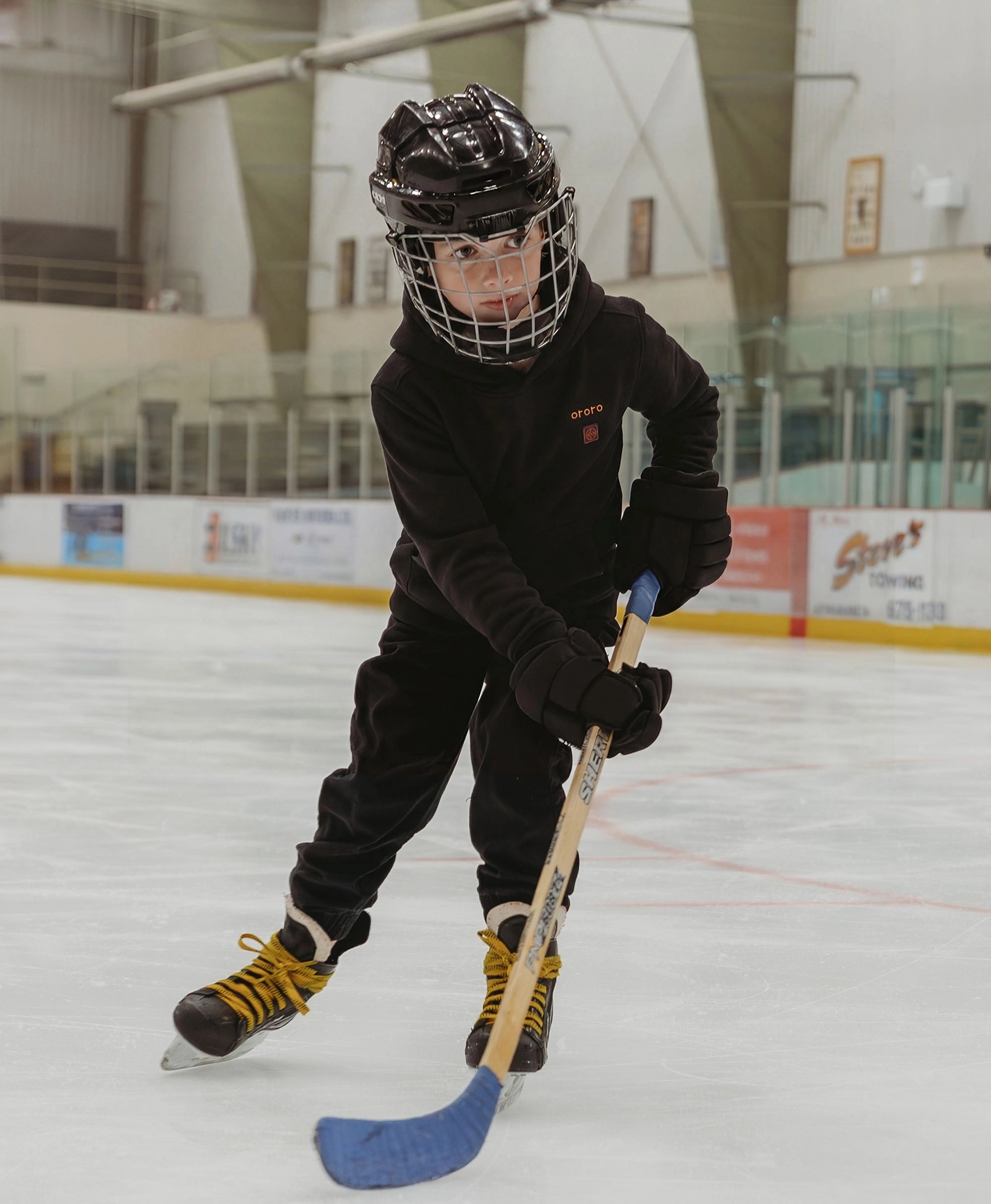 Kids' 4-Zone Heated Pullover Hoodie, Thumbnail 4