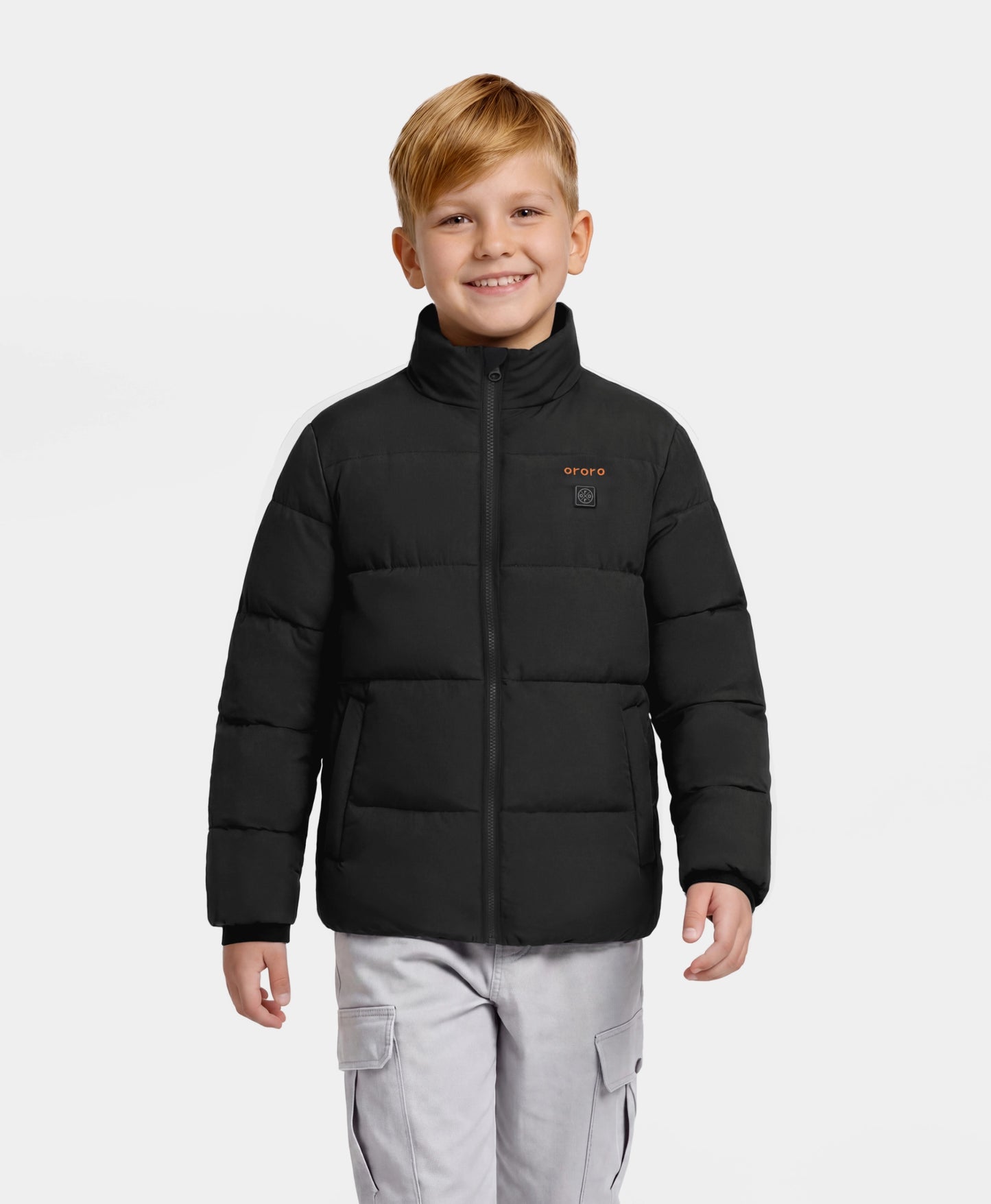 Kids' 4-Zone Heated Down Jacket