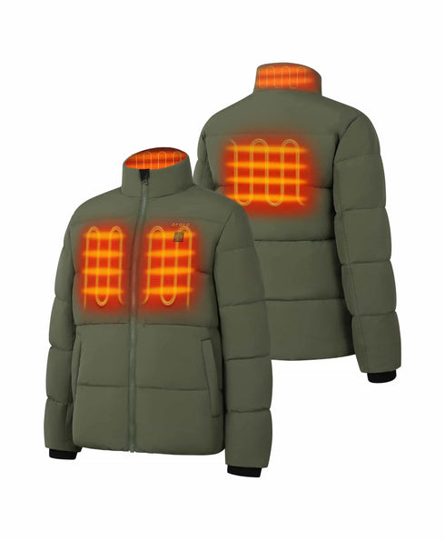 4 heating zones: left and right chest, mid-back, collar ,view 2