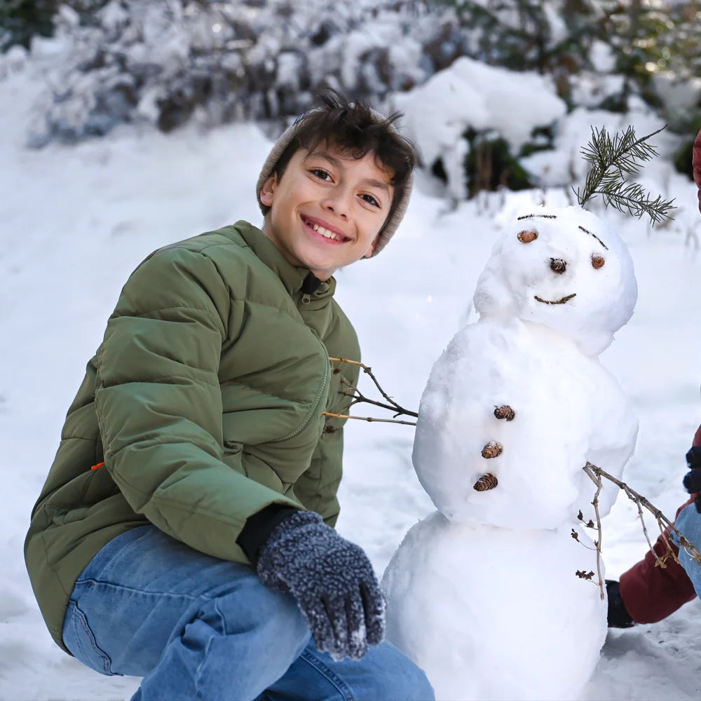 Kids' 4-Zone Heated Down Jacket