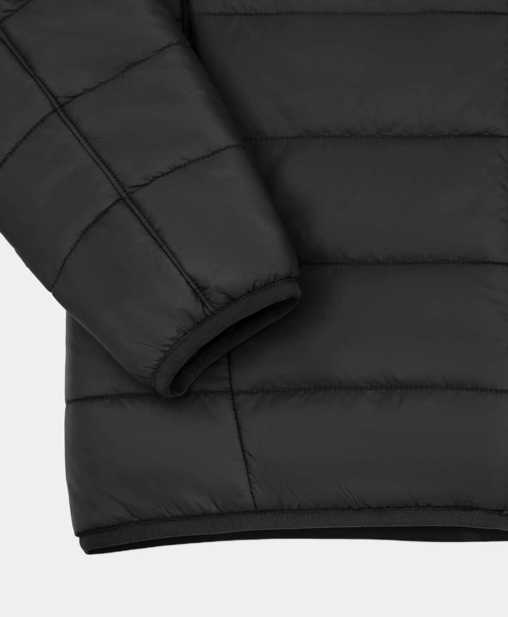 Bound sleeve and hem