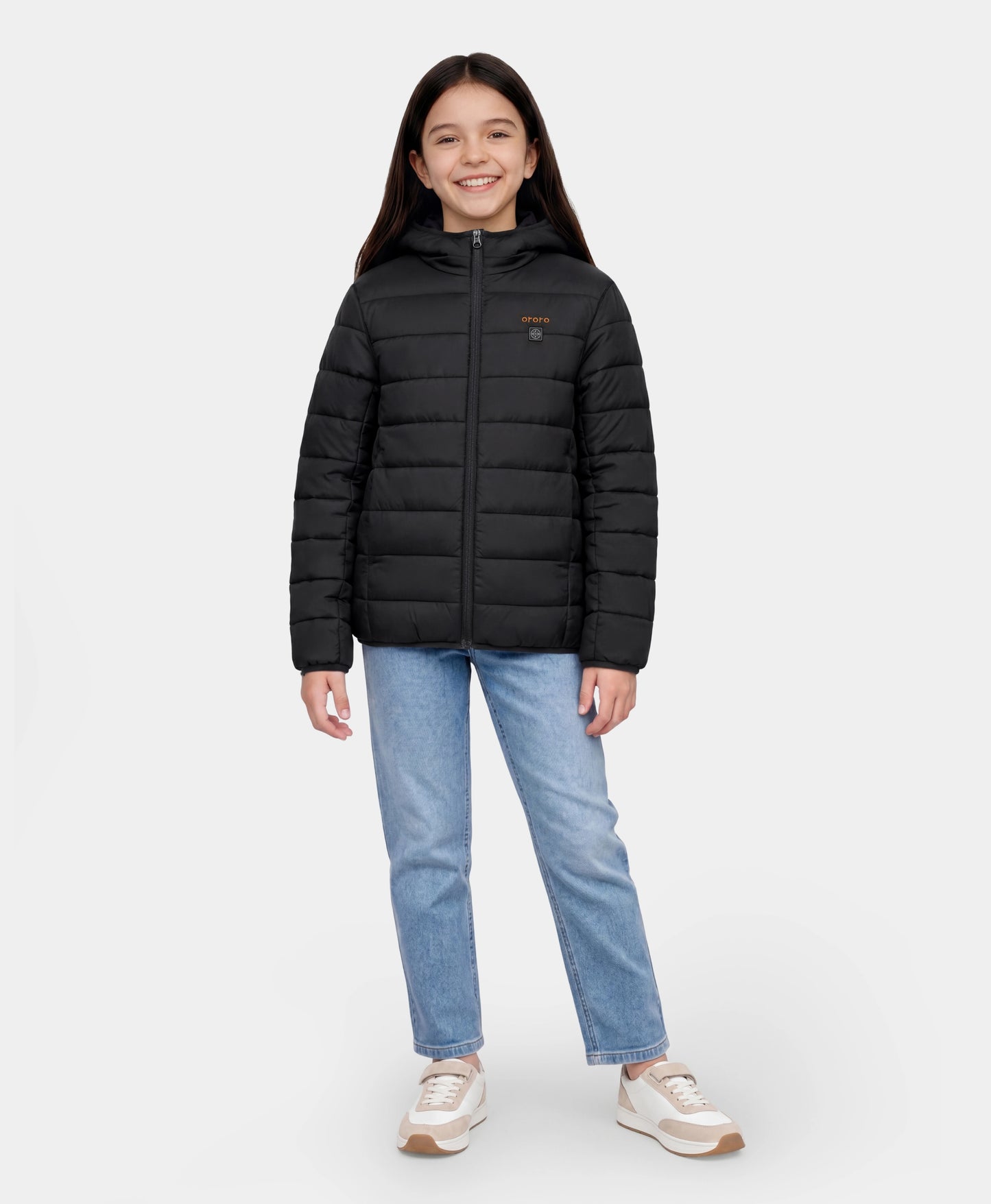 Kids' 4-Zone Heated Lightweight Puffer Jacket