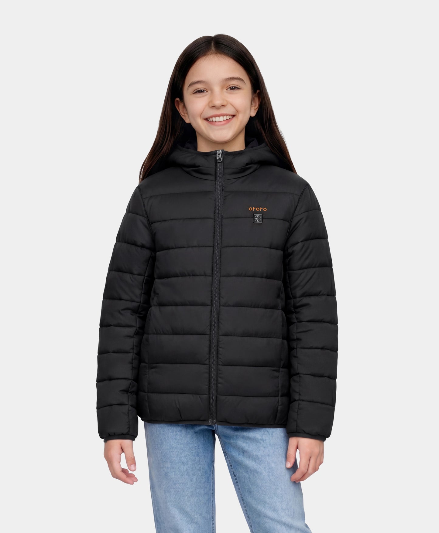 Kids' 4-Zone Heated Lightweight Puffer Jacket