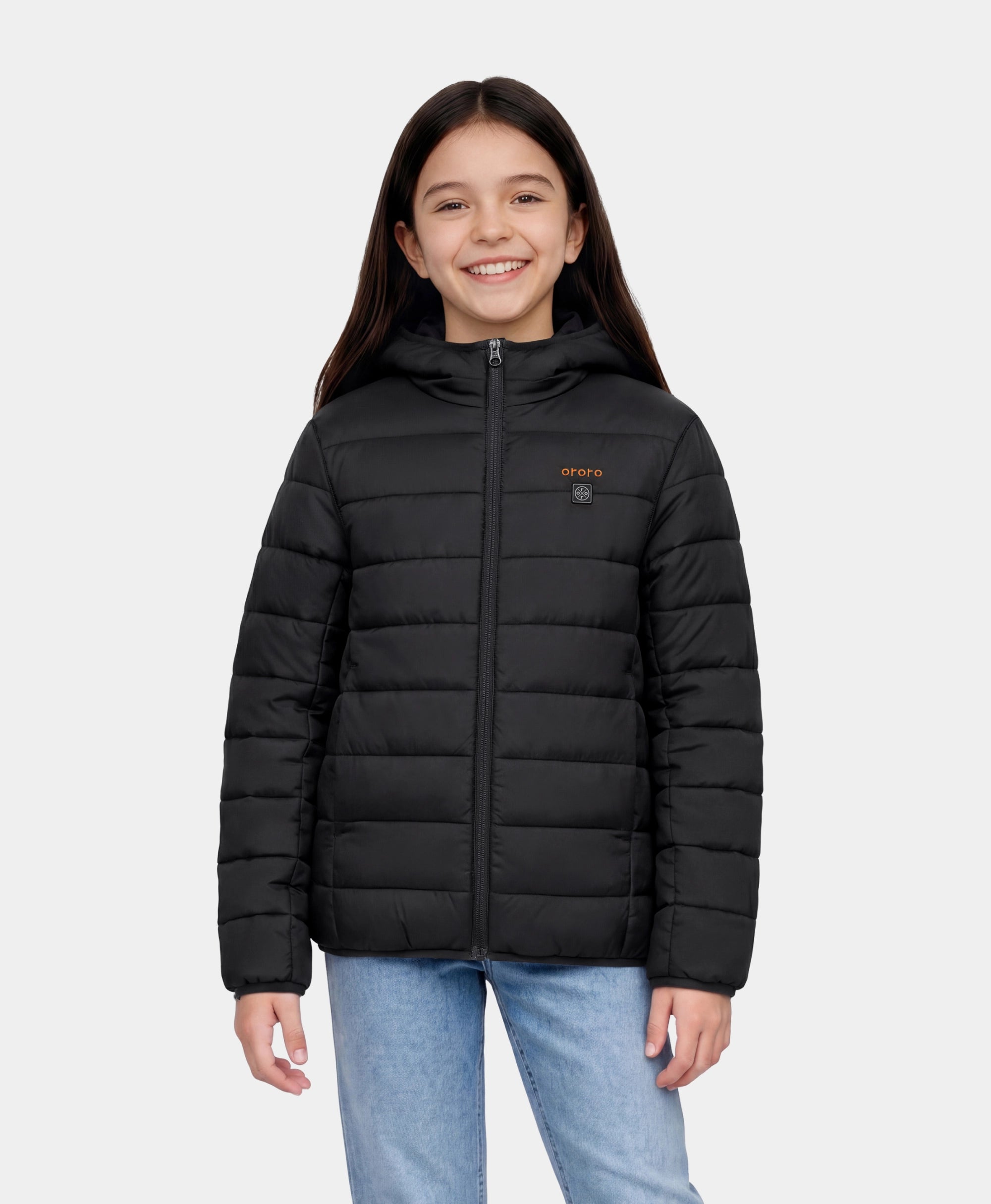 Kids' 4-Zone Heated Lightweight Puffer Jacket