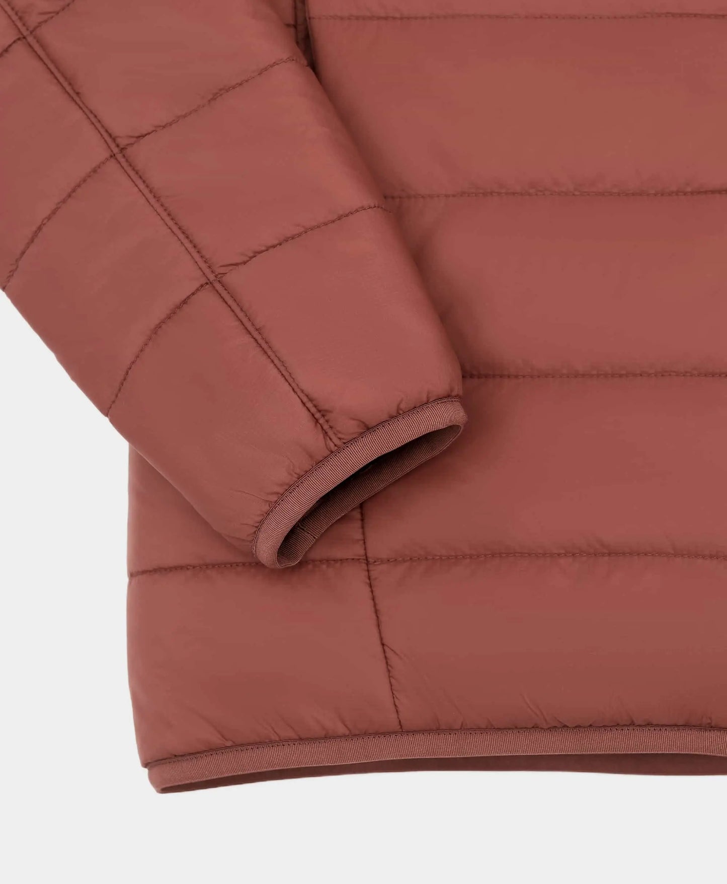 Bound sleeve and hem