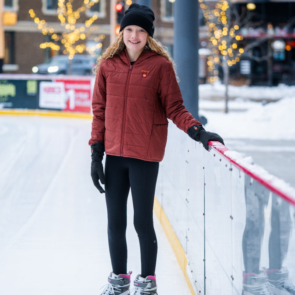 Kids' 4-Zone Heated Lightweight Puffer Jacket