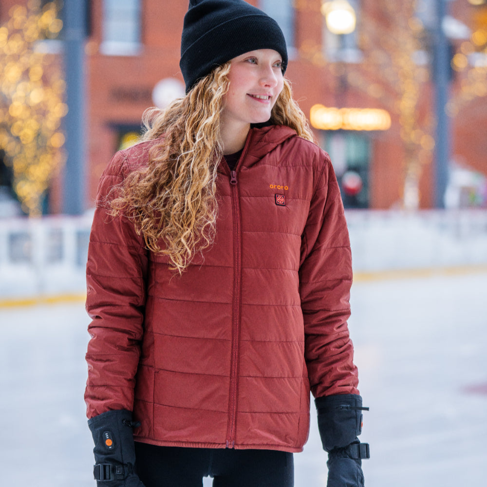 Kids' 4-Zone Heated Lightweight Puffer Jacket