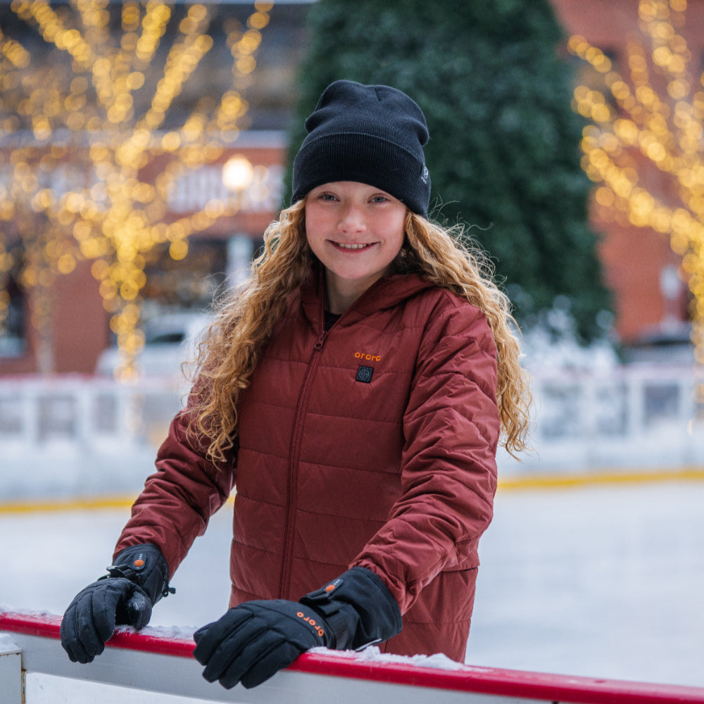 Kids' 4-Zone Heated Lightweight Puffer Jacket